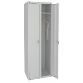 Металлический гардеробный шкаф ШМ-22(600)-1850х600х490